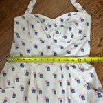 Girls From Savoy | Sincerely Paris Halter Dress Pinup Milk Maid Size 6 Red Photo 14