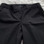 Sharagano Amanda Black Striped Business Casual Pants Trousers, size 12 Photo 9