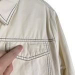 BURU Small Josephine Jumpsuit in White Painter’s Utility Boiler Suit Photo 7