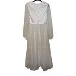 NWT Merry’s White wedding Dress Long Sleeve size 6 Photo 1