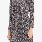 J.Crew  Mercantile Heart Print Long Sleeve Dress Photo 0