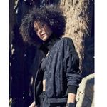 Athleta  Brooklyn Bomber Jacket Python Print Photo 1