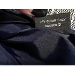 Vintage Stirling Cooper Checkered Blazer Jacket Size 8 Business Photo 15