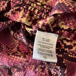 Michael Kors MICHAEL  Silk Snake Print shirt | medium Photo 6