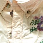 Redington Embroidered Button Down Long Sleeve Women Fishing UPF 30 Shirt Sz M Orange Size M Photo 13