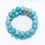 VICI KARMA BEADED BRACELET - TURQUOISE Photo 5