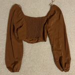 Kirious Brown long-sleeve top Photo 2