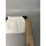 Coach  New York Drawstring Dust Bag Pouch Small White Black Jewelry Accessory Photo 3