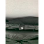 Olive Green Hooded Windbreaker Jacket Size XL Black Photo 3