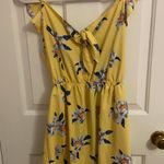 Sweet Wanderer Yellow Floral Dress Photo 0