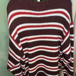 The Great . Mohair/Wool Striped Sweater in Winterberry Size Medium Photo 2