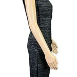 RD Style Womens Sheath Dress Pullover Faux Wrap Tulip Hem Black Gray Medium Photo 5