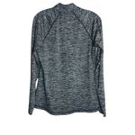 Old Navy Active Semi Fitted So-dry 1/4 Zip Activewear Top,Thumbholes Black& Gray Photo 3