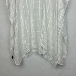 Women's lace Poncho/kimona/Cover Up Pearl Size OS boho White Photo 2