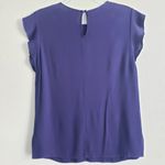 Reiss  Short Ruffle Cap Sleeve Blouse Photo 3