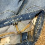 American Eagle  Curvy Super High Rise Jeggings Sz 12 SHORT Light Medium Wash Photo 12