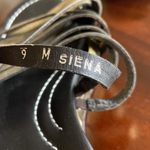 Donald Pliner Italian Siena Gold Bronze Metallic Wedges Strappy Sandal Mule Sz 9 Photo 8