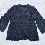 Juicy Couture Vintage Knit Grey Button Down Sweater Cardigan Photo 6