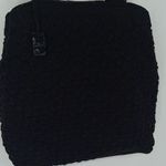 Liz Claiborne  Vintage Crochet Bamboo
Handle Bag Y2K Purse‎ Handbag Black Photo 3