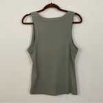 Michael Stars  Olive Boatneck Sleeveless Tank‎ Top NWT Size Large Photo 4