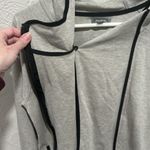 Neiman Marcus Neumann Marcus Asymmetrical Side Zip Hooded  Athleticics Top Size Large Photo 3