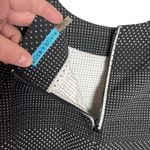 Alice + Olivia  Women’s Black and White Polka Dot Puff Sleeve Top large Photo 3