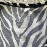 Coolibar Women’s Sun Protection UPF 50+ Zebra Print Shirt Longsleeve Size S Black Photo 8