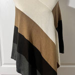 Ellen Tracy Ellen Tracey Colorblock Wool Blend Poncho - sz S‎ Photo 0