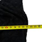 Lauren Conrad Black Lined Tie Bow Top Women's Blouse Size Large | 26 Photo 5