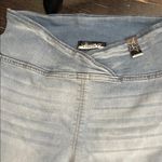 Vibrant  Light Blue Wide Leg Jeans Photo 1