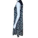 Vera Wang Simply Vera  Floral Sleeveless Button-Down Dress (L) Photo 4