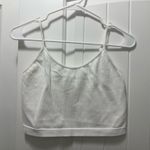 Wild Fable  White Sports Bra Cropped Photo 0