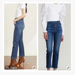 Veronica Beard  Ryleigh Slim Straight High Rise Jeans Laguna Wash Photo 1