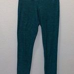 New Balance green ankle length gym workout athletic leggings Photo 0