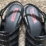 Melissa  Black Disco High Jelly Heel Sandals woman size 9 worn once like new Photo 4
