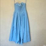 House Of CB Audrey Tuscan blue Strapless Midi sundress dress size XL NWOT Photo 3