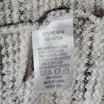 Vintage Havana  Women's Gray Waffle Knit Hoodie V Neck Long Sleeve‎ Size S Photo 5