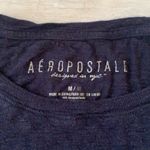 Aeropostale  Women’s Medium M Navy Blue Short Sleeve Basics Shirt Short Sleeves Photo 2