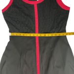 Nicole by Nicole Miller High Low Tank Dress Size 12 Black Red Sleeveless Photo 8