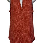 Market & Spruce  Red Sleeveless Blouse Top Loose Fit Stitch Fix Medium NWT #1760 Photo 0