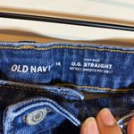 Old Navy  OG Straight High-Rise Blue Jean Shorts 14 EUC Photo 3