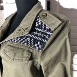 Mudd Vintage Y2K Jacket Embroidered Military Green M Photo 5