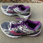 Saucony  guide 6 purple black 7.5 shoes Photo 5