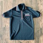 Vintage Polo Bowling Shirt Black Photo 0