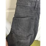 Old Navy  Black Wash Denim Bib Overalls Size 10 Straight Leg Grunge Photo 6