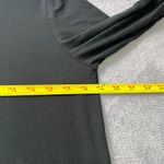 J.Jill Wearever Black Mock Neck Midi Dress Petite Small Stretch Knit Minimalist Size undefined Photo 5