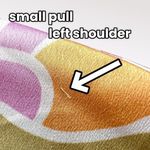 Halogen  Abstract Floral Cap Sleeve Blouse Pink Orange XS NWT Photo 10