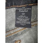 Faded Glory  Women Blue Denim Bootcut Jeans Plus Size 18P Organic Cotton Stretch Photo 9