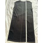 ZARA  Collection Little Black Dress Women's Medium Straight Knee Length V Neck Photo 3