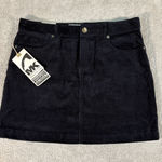 mountain khakis corduroy skirt NWT Dark Blue Size 6 Photo 0